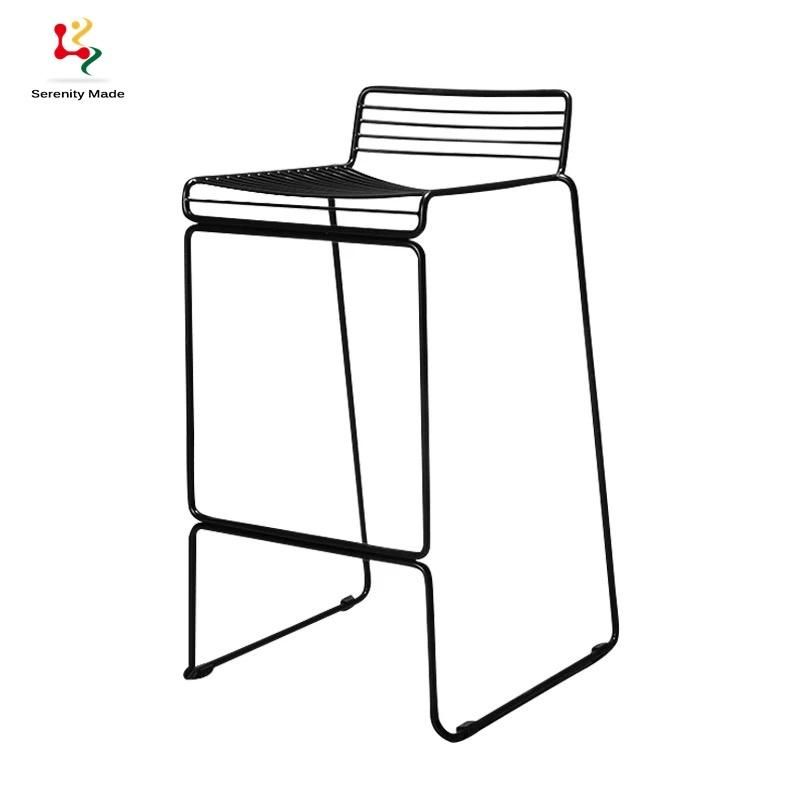 Event Wedding Hire Wholesale Wire Bar Stool for Commercial Outdoor Use