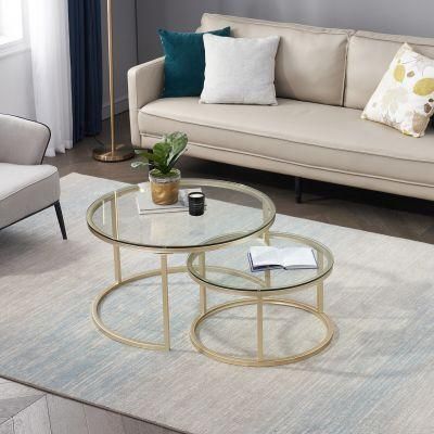 American Farmhouse Style Wood Center Coffee Table