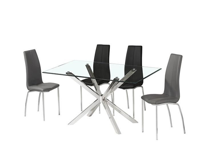 High Quality Dining Table Furniture 10mm Glass Dining Table