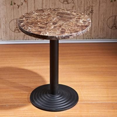 Contract Hotel Indoor Theme Furniture Banquet Restaurant Dining Marble Table