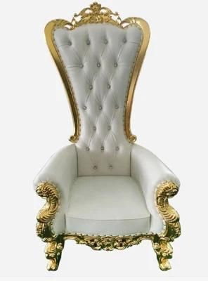 High Back King Throne Queen Chairs Use for Planning Events M-X1679