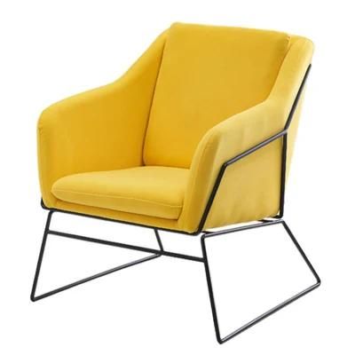 Designers Are Modern and Simple Yellow Mini Sofa Chair
