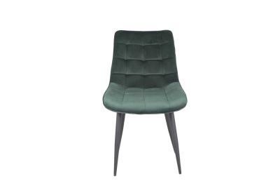 Factory Custom Diamond Green Velvet Chair