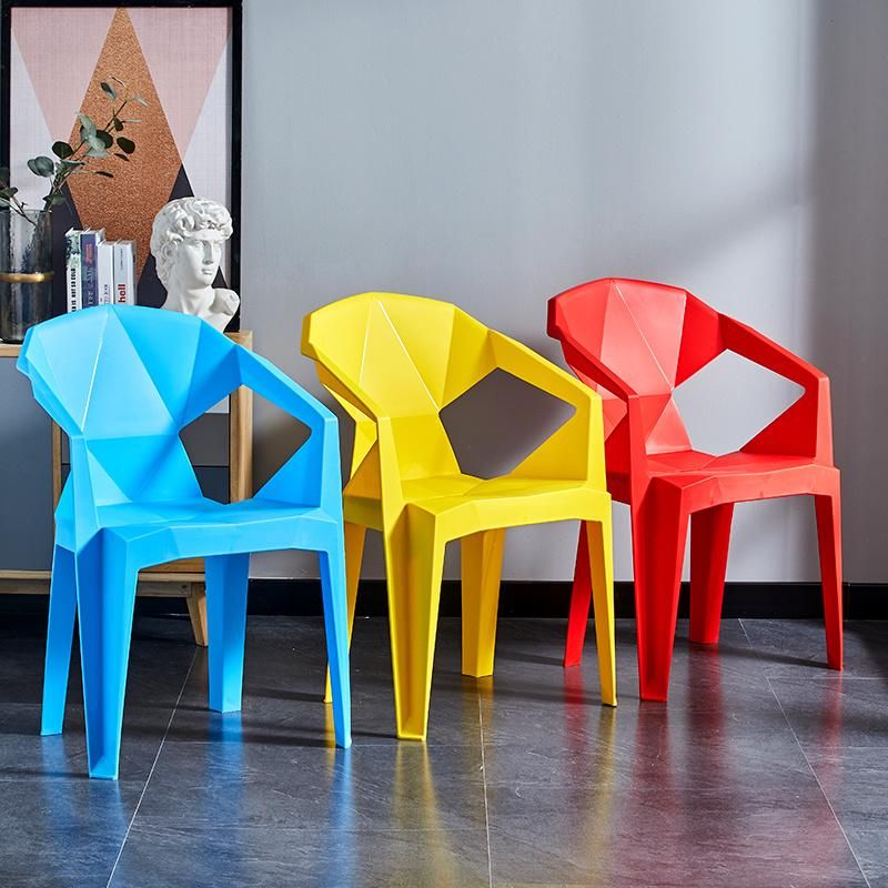 Free Sample Colored PP Modern Cheap Wholesale Heavy Duty Stackable Ergonomic Plastic Chair