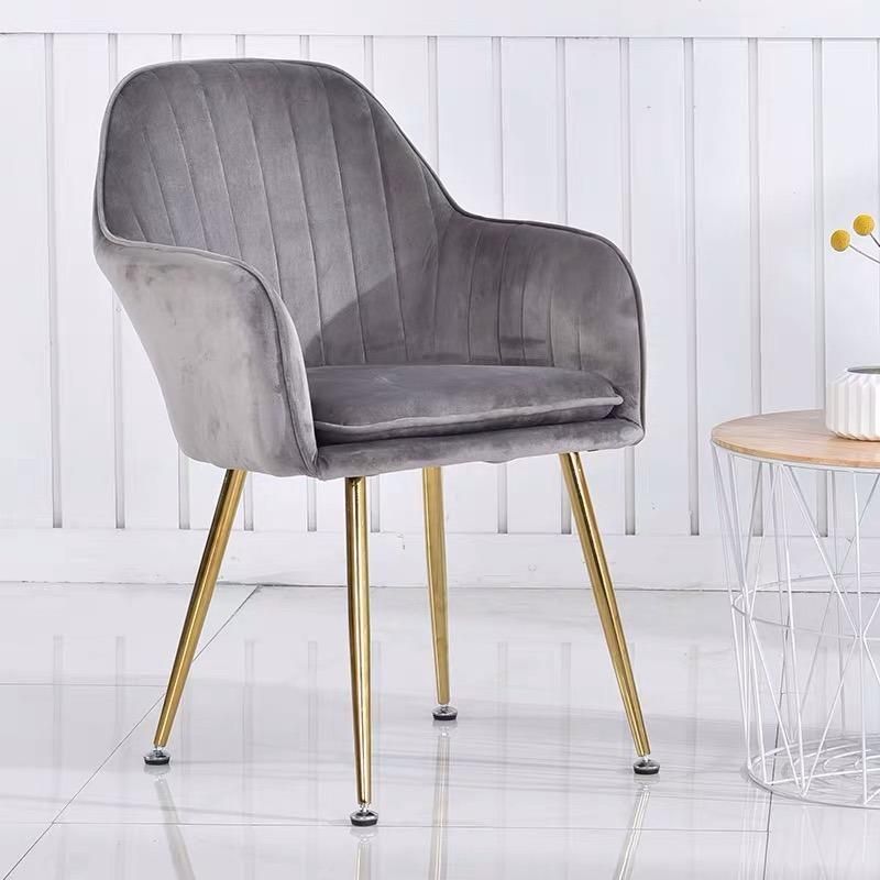 Restaurant Dining Leather Velvet Modern Dining Chair