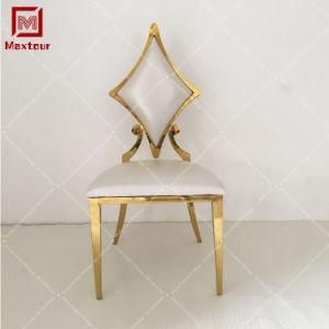 Wedding Banquet Gold Stainless Steel Chairs for Sale