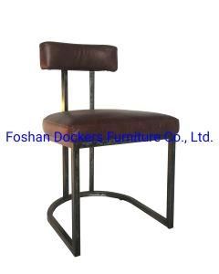Real Leather Metal Chair Steel Chair Stainless Steel Chair Hotel Chair Dining Chair Coffee Chair Nice Chair Girl Chair Lady Chair