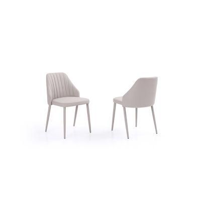 Customized Modern Upholstered PU Dining Chair
