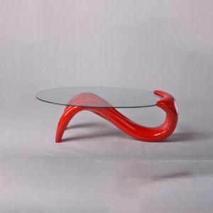 Modern Hotel Living Room Furniture Coffee Tea Glass Table