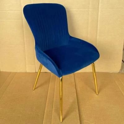 Modern Dining Chair for Home Furniture and Restaurant with Metal Legs