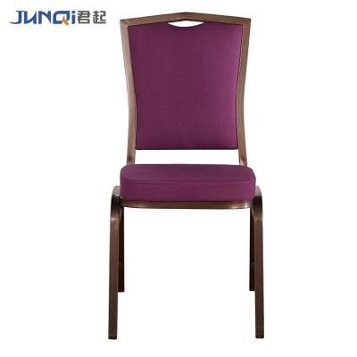 New Design High Back Hotel Dining Aluminum Chair