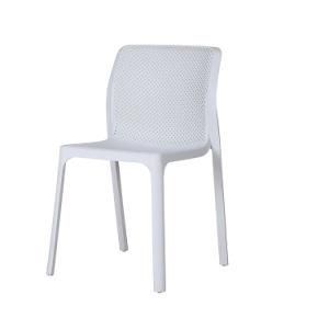 Modern Minimalist Style Outdoor Furniture PP Durable Material Outdoor Dining Chair