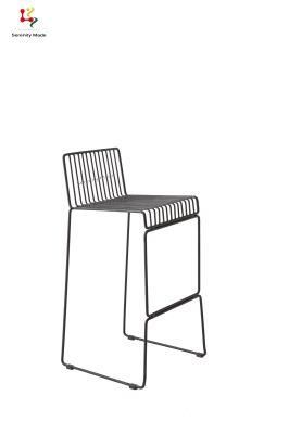 Event Wedding Hire Wholesale Wire Bar Stool for Commercial Outdoor Use