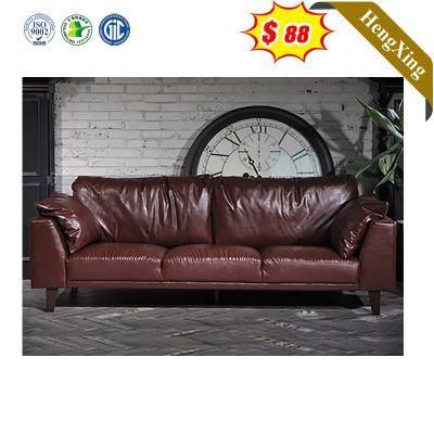 Modern Leather Set 2 Seat Couch Classic Bedroom Cafe Luxury Sofa Dining Chairs