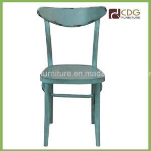 664-H45-Alu Nature Black Economic Restaurant Dining Chair Furniture, Chair Dining