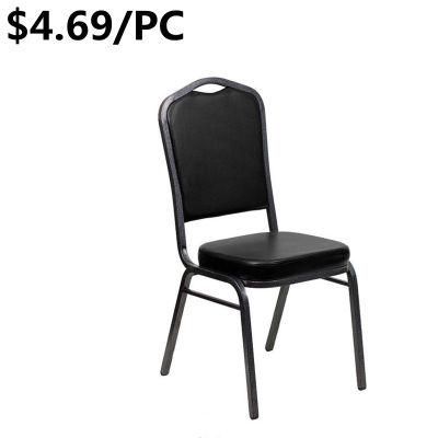 Elegant Outdoor Indoor Hotel Event Wedding Furniture Metal Banquet Chair