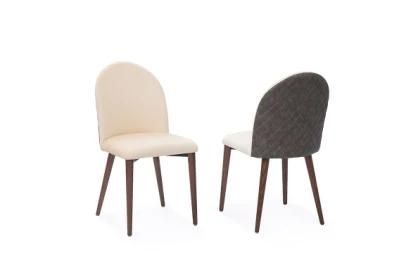 Wholesale New Design Modern Metal Fabric Dining Chair
