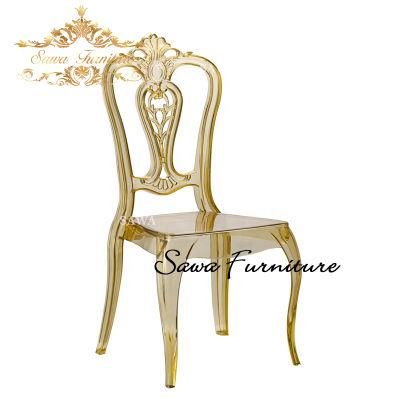 Disassembled Clear Acrylic PC Plastic Chiavari Tiffany Chair Wedding