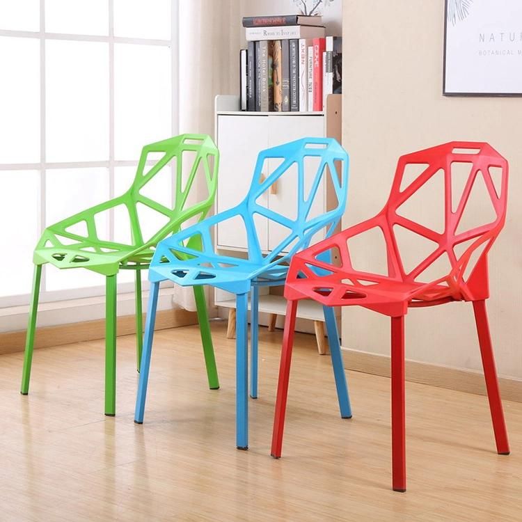 Plastic Chairs Acrylic Chair for School Wholesaledinning Table Set Dining Room Furniture PP Wood Cafe Chair Modern