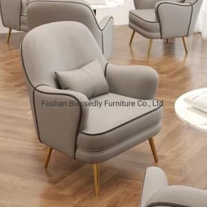 Coffee Shop Coffee Table and Chair Outdoor Furntiure Leather Chair