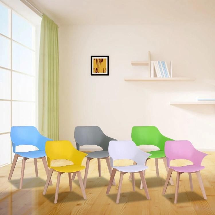 Factory Modern Design PP Restaurant Chair Dining Room Home Furniture Chair Dining Plastic Chair