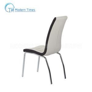Modern and Fashionable High-Quality Leather Upholstered High-Back Outdoor Dining Chair
