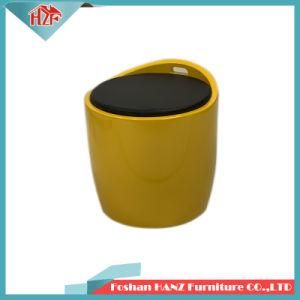 Handle Low Price ABS Plastic Wholesale Stool with Cushion Seat