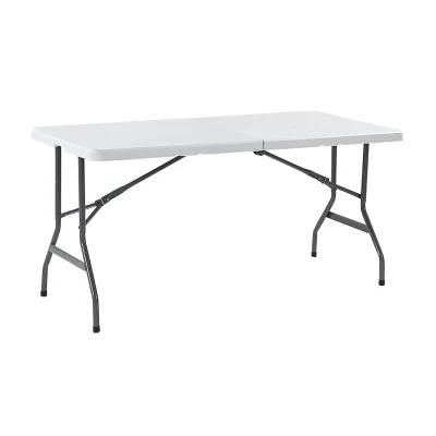 Latest Design Simple Modern Dining Furniture Foldable Rectangle Dining Table
