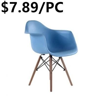 Popular Colorful Stackable Cafe Office Restaurant Plastic Dining Chair for Sale