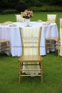 Factory Supply Hot Sale Strong Resin Chiavari Chair/All PP/PP with Metal Core