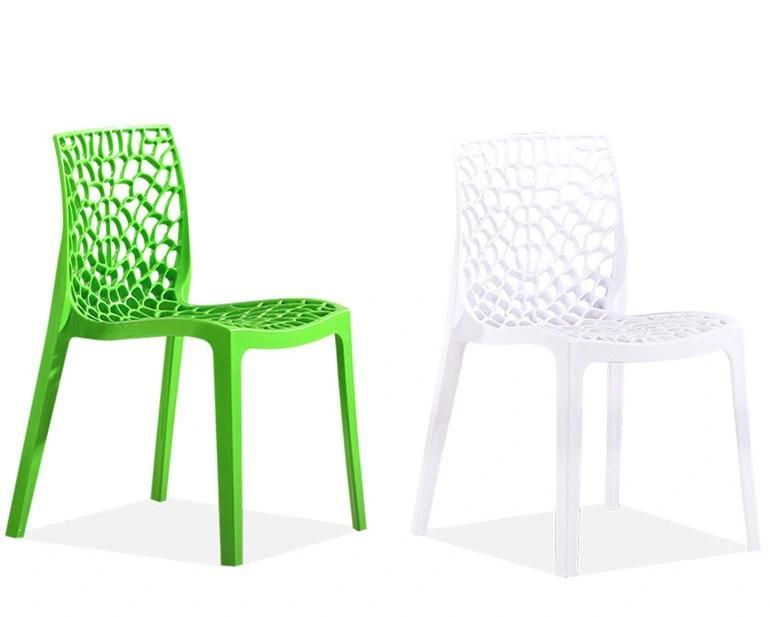 Rental PP Plastic Silla Outdoor Use Stackable Wedding Banquet Dining Chair