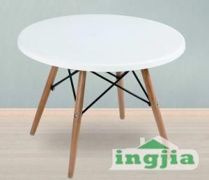 Round Leisure Restaurant Hotel Coffee PP Plastic Dining Table (JF-T03)