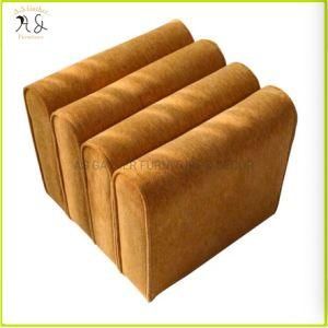 Modern Ins Stylish Fabric Rectangle Designer Ottoman Stool for Living Room