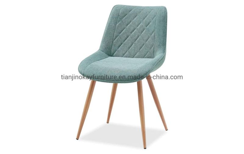 2022 China Factory Wholesale High Quality Green Velvet Metal Dining Chair