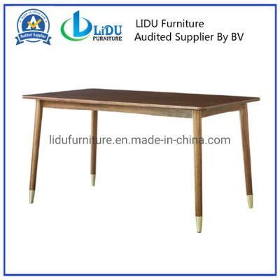 Modern Dining Table Set Home Furniture China Manufacturer Wooden Table and Chairs Set