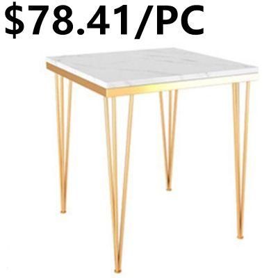 Modern Commerical Used Hotel Square Party Event Restaurant Dining Table for Indoor