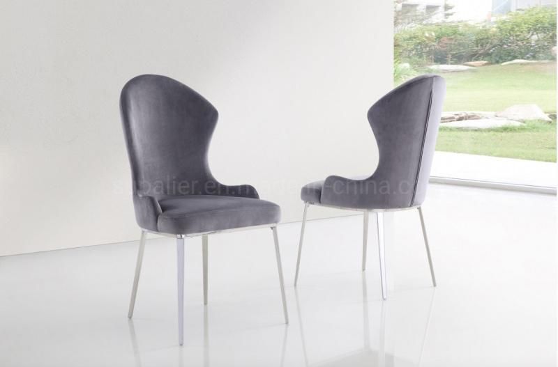 Australia Hotel Commercial Modern Furniture Gold Dining Table and Chair