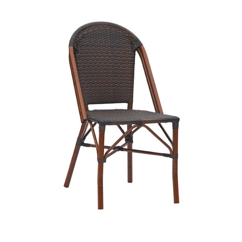 Popular Bamboo Look Outdoor Chair Aluminum Chair