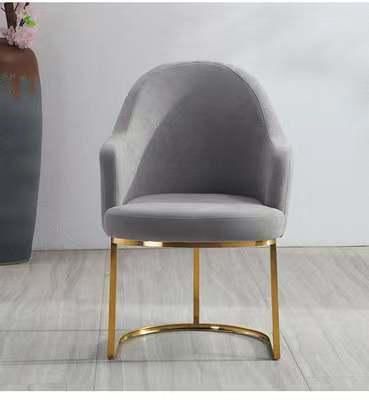 Velvet Resonable Price Home Furniture Asian Indoor Dining Chairs