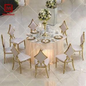 Factory Wholesale Stainless Steel Dining Chair for Restaurant