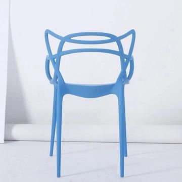 Hot Sale Master Design Indoor and Outdoor Restaurant Stackable Large Plastic Desk Waiting Chair