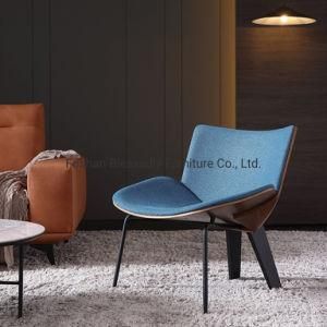 Wooden Furniture Fabric Chair Leisure Outdoor Furniture Wood Base Chair