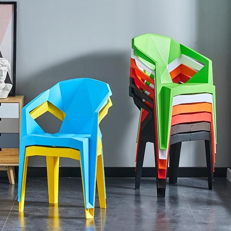 Free Sample Colored PP Modern Cheap Wholesale Heavy Duty Stackable Ergonomic Plastic Chair