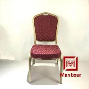 New Style Dubai Gold Metal Banquet Chair for Sale