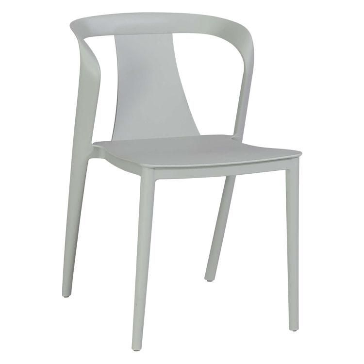 Leisure Modern Comfortable Restaurant Colorful Full Plastic Chair PP Dining Chair