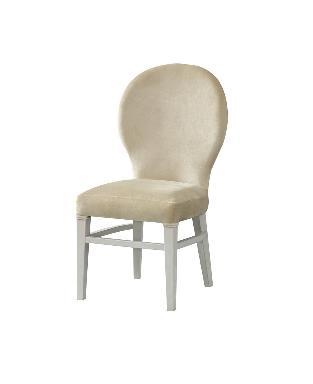 Solid Wood Leisure Dining Gold Chair