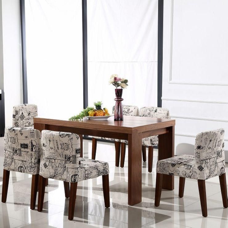 Wooden Dining Table with Dining Chairs Dining Sets (M-X1009)