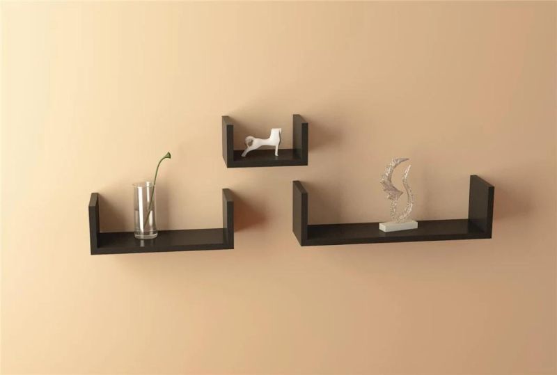 Angi Wall Shelf Book Shelf Display Rack Set of 3 GB2801r