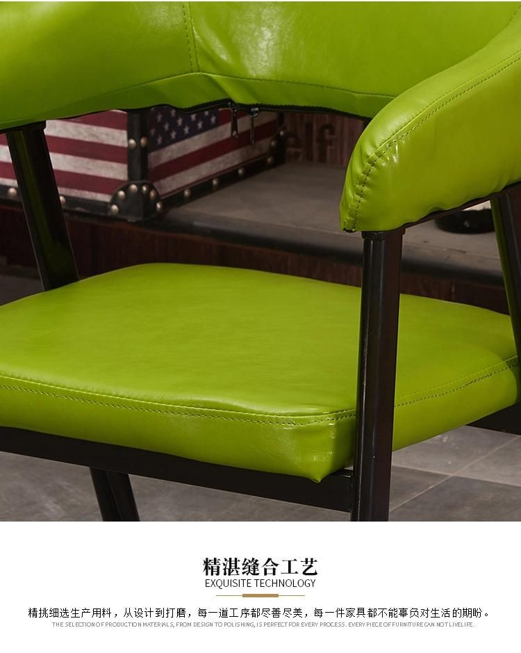 Modern Stylish Cafe Shop Chairs Wood Western Restaurant Furniture Tea Shop Table and Chair Combination Wooden Chair