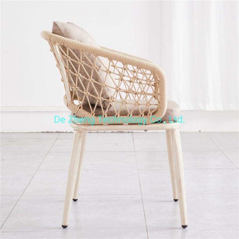 Metal Leisure Chair High Quality Modern Dining Chairs Restaurant Furniture Coffee Bar Leisure Metal Chair